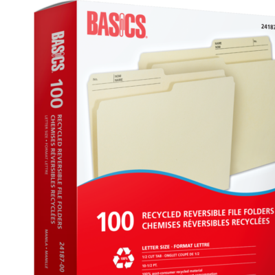 Basics® Reversible File Folders
