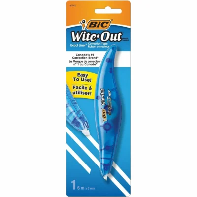 Bic Correction Tape WITE-OUT Exact Liner WOELP11