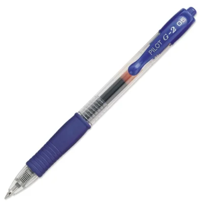 Pilot G2 Retractable Gel Pen 0.5mm Blue