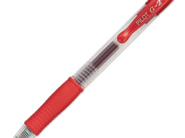 Pilot G2 Retractable Gel Pen 0.5mm Red