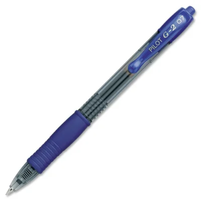 Pilot G2 Retractable Gel Pen 0.7mm Blue