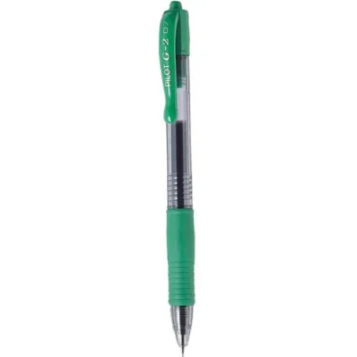 Pilot G2 Retractable Gel Pen 0.7mm Green