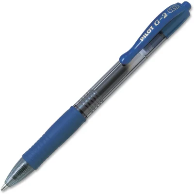 Pilot G2 Retractable Gel Pen 1.0mm Blue