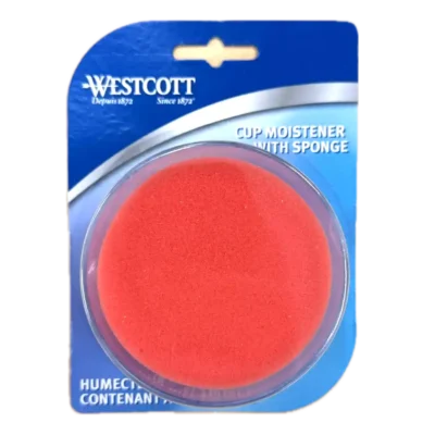 Westcott® Cup Moistener with Sponge