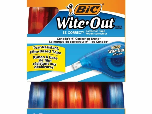 Bic Wite-Out Correction Tape 10-Pack