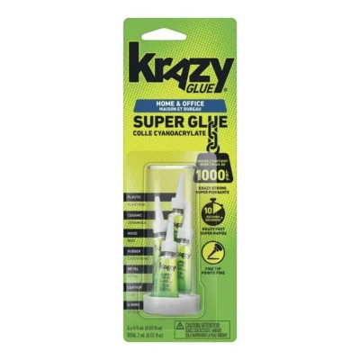 Krazy Glue Super Glue Original 0.5ml 4 Pack