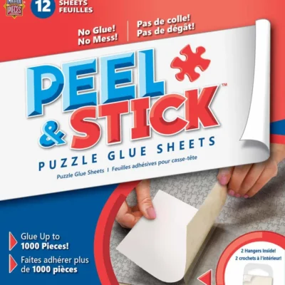 Peel & Stick Puzzle Glue Sheets