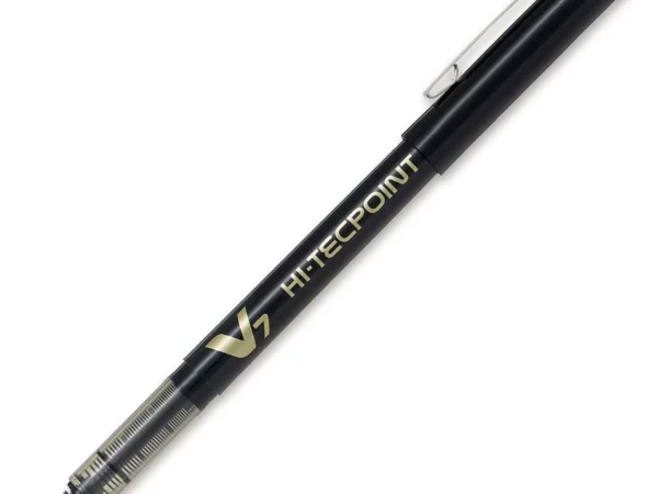Pilot V7 Hi-Tecpoint Grip Liquid Ink Pen-Roller Black