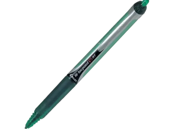 Pilot V5 Hi-Tecpoint RT 0.5mm Green