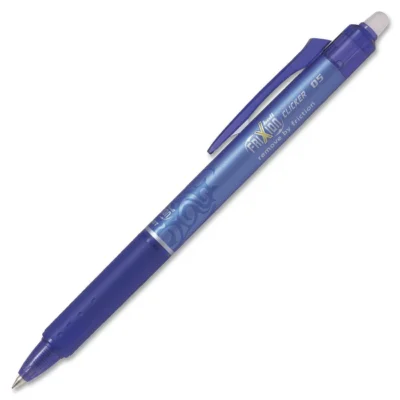 Pilot Frixion Retractable Clicker Gel Pen 0.5 Blue