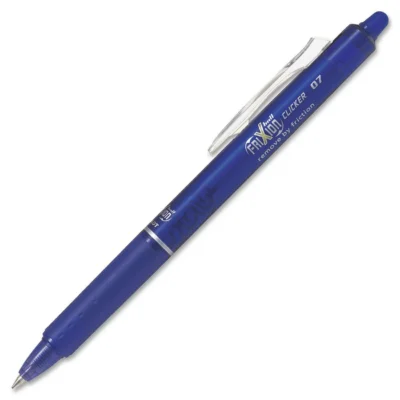 Pilot Frixion Retractable Clicker Gel Pen 0.7 Blue