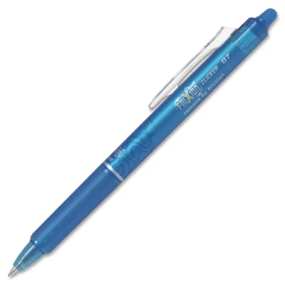 Pilot Frixion Retractable Clicker Gel Pen 0.7 Turquoise