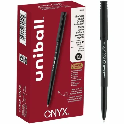 Uni-ball Onyx Micro Roller Pen 0.5mm Black