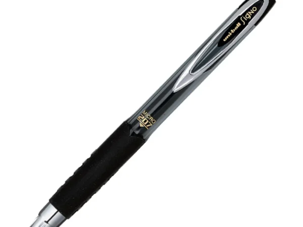 uniball™ Signo 207 Rollerball Gel Pen Micro 0.5mm Black Retractable
