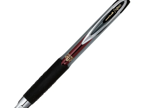 uniball™ Signo 207 Rollerball Gel Pen Micro 0.5mm Red Retractable