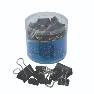 Westcott Fold back clips available at Fineline Stationery Edson Alberta