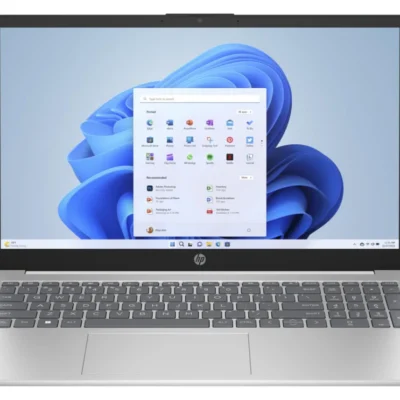 HP 15 FC0150CA Ryzen 5 7430U 12GB RAM 512GB ssd white laptop available at Fineline Stationery Edson