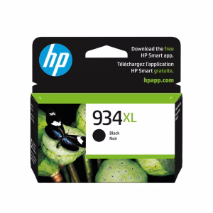 HP 934XL Black high-yield ink for HP officejet printers available at Fineline Stationery Edson