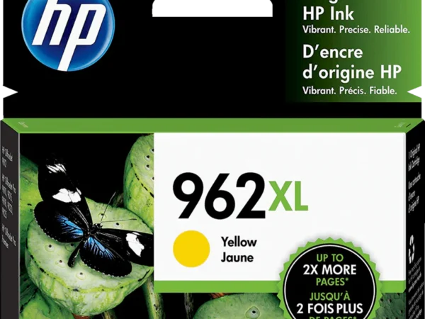 HP 962XL Genuine High Yield Yellow Inkjet ink for HP Officejet printers available in-store at Fineline Stationery Edson