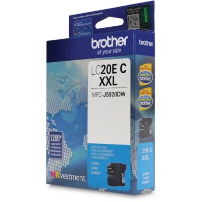 Brother Investment Ink LC20ECS Cyan Super High Yield