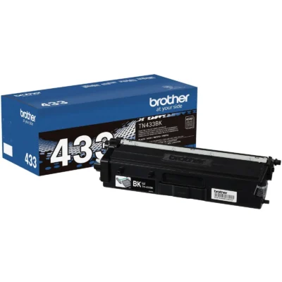 Brother TN433 Black High-Yield Toner Cartridge