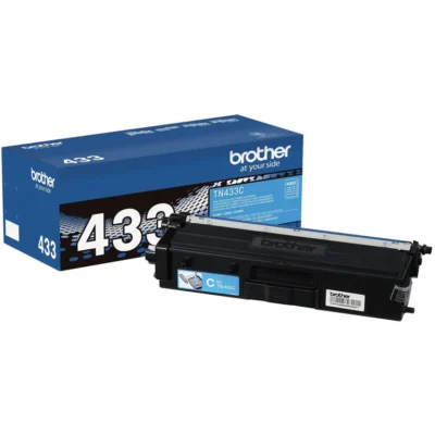 Brother TN433 Cyan High Yield Toner Cartridge