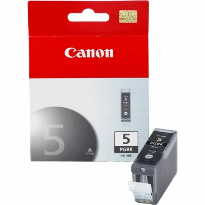 Original Canon PGI5BK 26ml Black pigment ink for Canon Pixma and MX printers available in-store at Fineline Stationery Edson