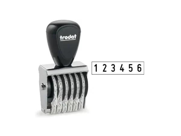 Trodat® 1546 Hand Stamp Numberer Manual 4mm