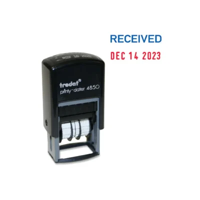 Trodat® 4850 Printy Daters with Received Message