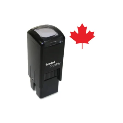 Trodat® S-Printy 4921 Stock Stamp Maple Leaf Red