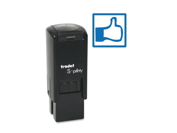 Trodat® S-Printy 4921 Stock Stamp Thumbs Up Blue