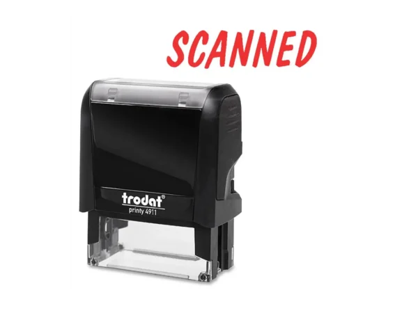 Trodat® Printy 4911 Scanned self-inking message stamp available at Fineline Stationery Edson