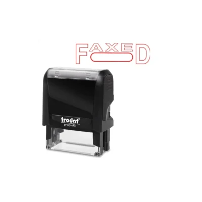 Trodat® Printy 4911 Faxed only self-inking message stamp available at Fineline Stationery Edson