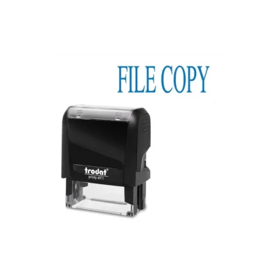 Trodat® Printy 4911 File Copy self-inking message stamp available at Fineline Stationery Edson