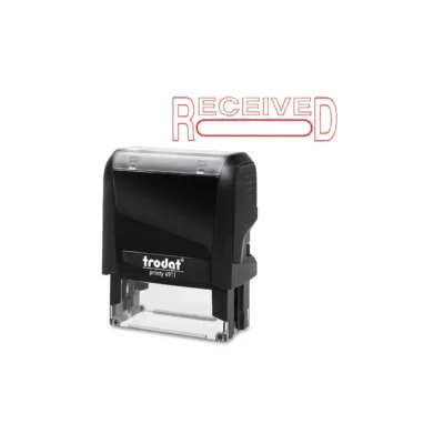 Trodat® Printy 4911 Received only self-inking message stamp available at Fineline Stationery Edson