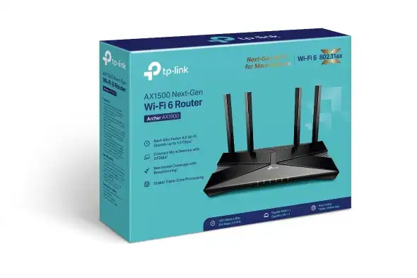 TP-Link AX1500 Next-Gen Wi-Fi 6 Router