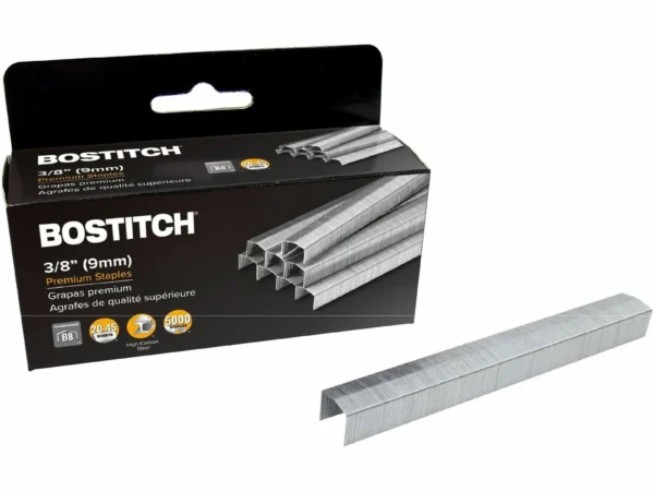 Bostitch Staples B8 Power Crown 3/8" Leg