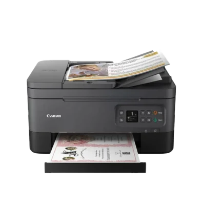 Canon TR7021BK Compact Wireless All-In-One Color Inkjet Printer Black