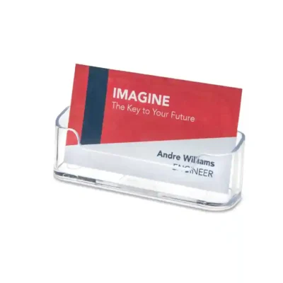 Deflecto Acryllic Business Card Holder