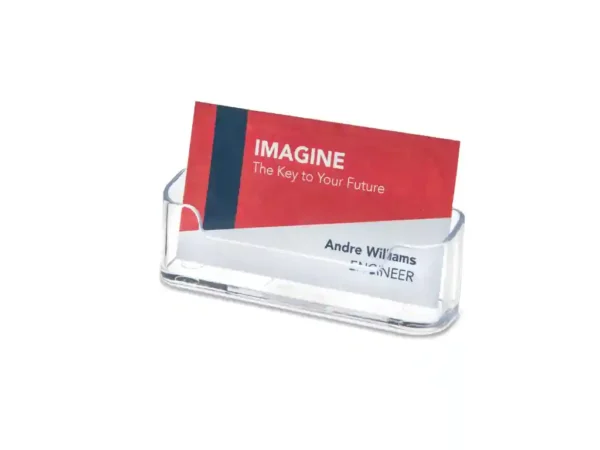Deflecto Acryllic Business Card Holder