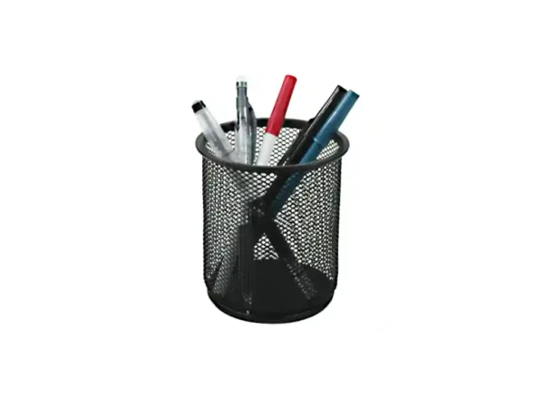 Winnable Mesh Pencil Cup Black