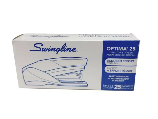 Swingline Optima 25 Half Strip Stapler Gray/Orange